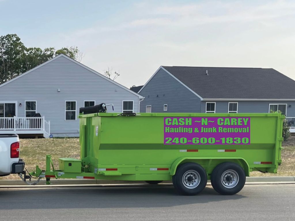 16 yrd trailer for junk removal and hauling