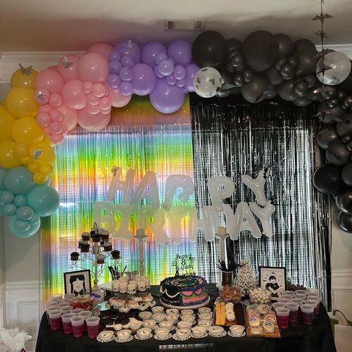 Vanessa did an amazing for my daughter birthday ….