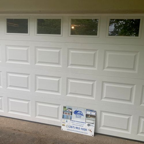 Great job on installation of the garage door !!!!