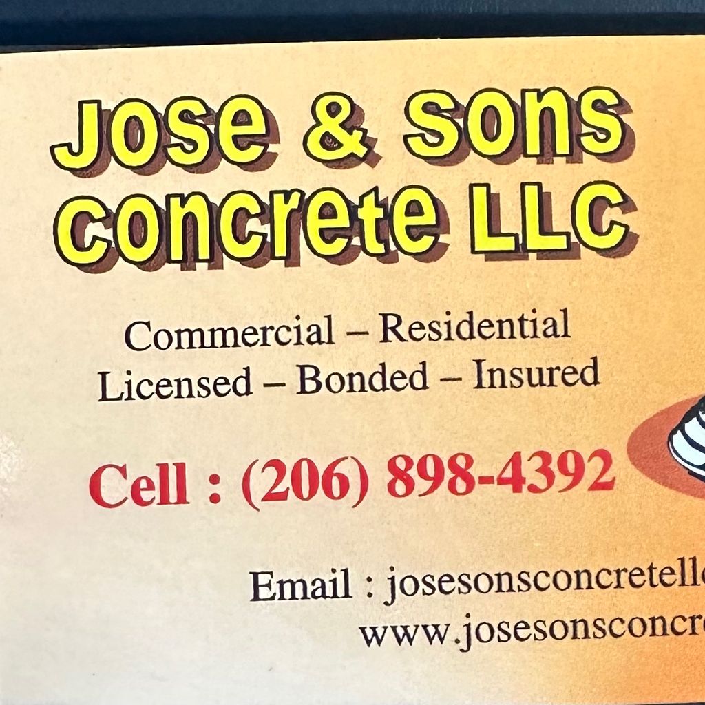 Jose & sons concrete LLC