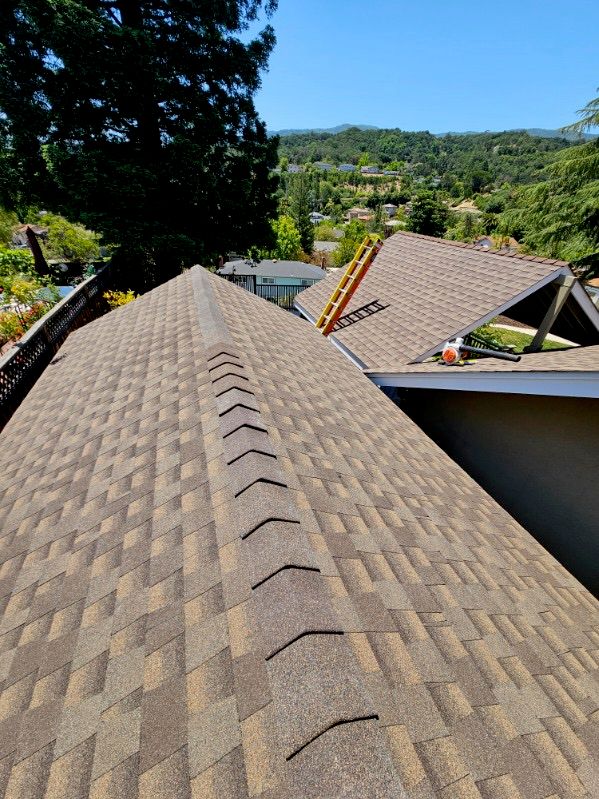 Jose did the roofing for our 12x20 shed. He gave u