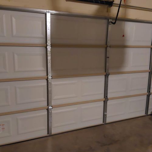 New Garage Door Installation Interior