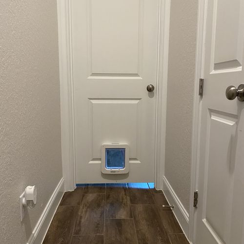 Pet-Access Door (After)