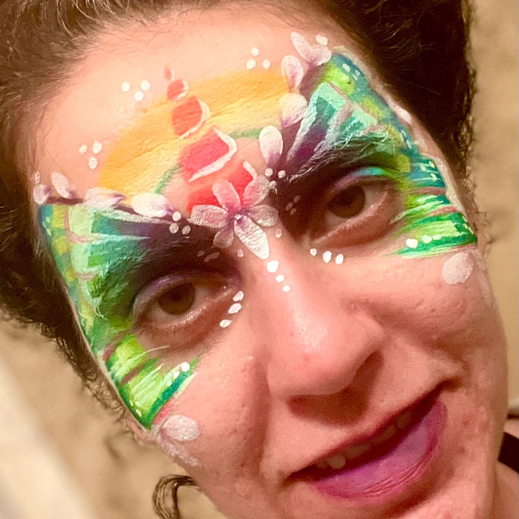 Face painting by Lidia
