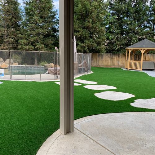 Artificial Turf Installation