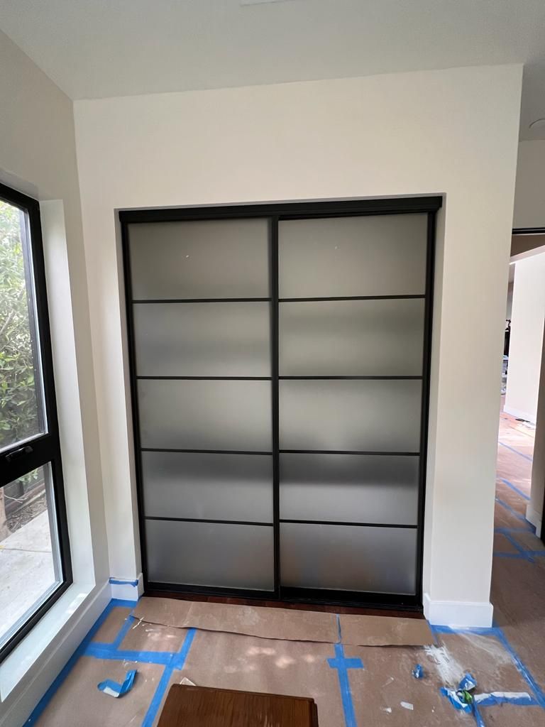 Slide doors Installation