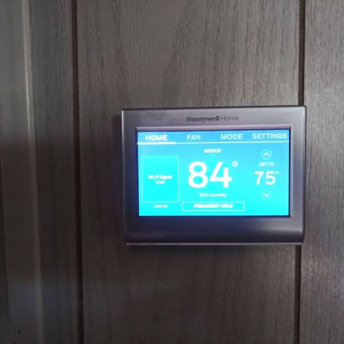Wi-Fi Thermostat Large face