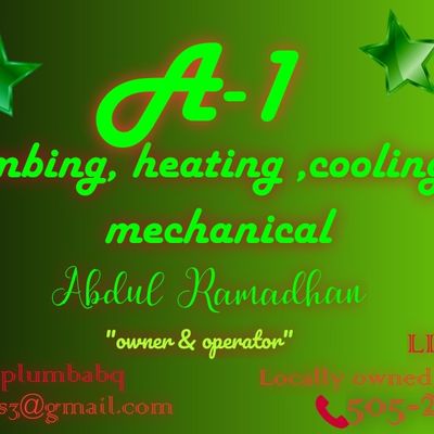 Avatar for A-1 plumbing Heating Cooling And Mechanical llc