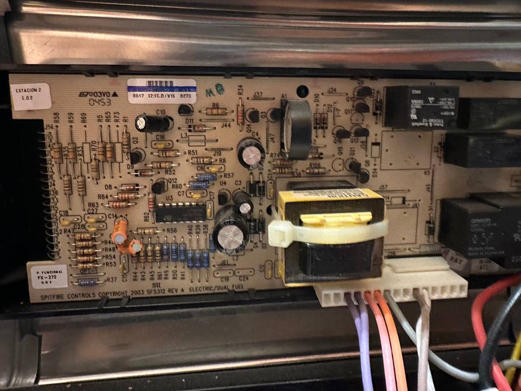 Frigidaire Oven Stove Control Board Assembly Repla