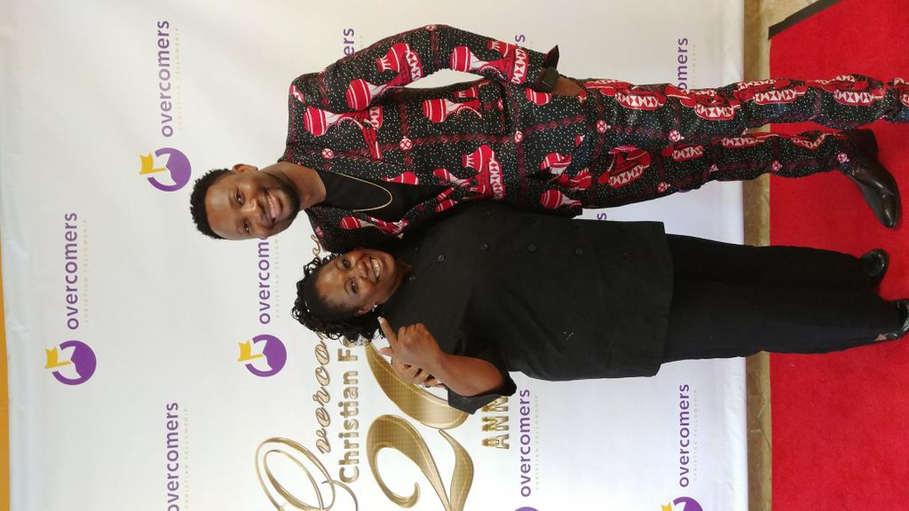 Chef Dena with Gospel Artist "Dee Jones"