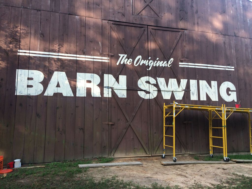 Hand Painted Barn Tyler Texas