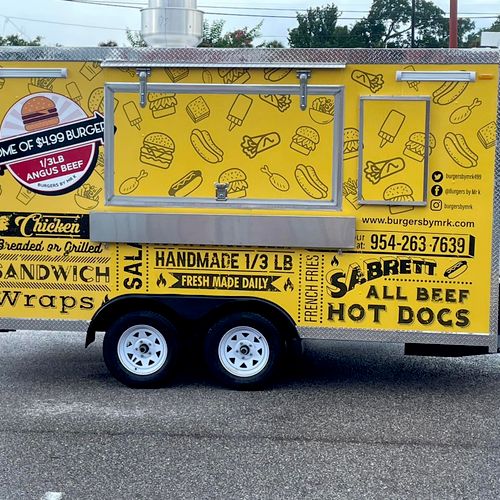 Our 14ft food trailer