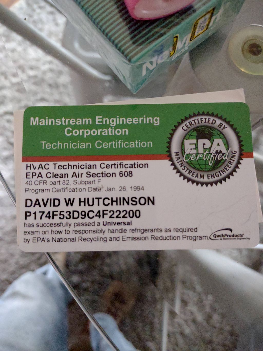 EPA 608 Universal