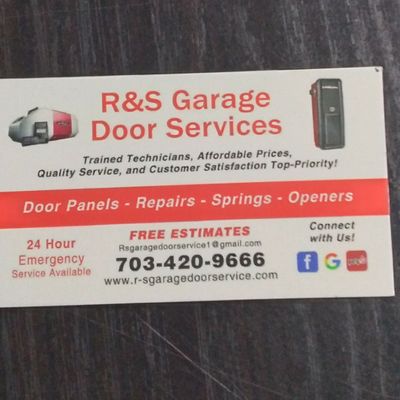 Avatar for R & S Garage Door Services