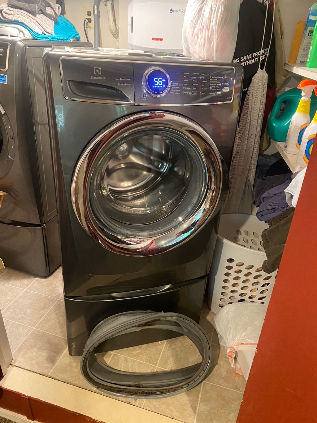 Washer door seal replacement 