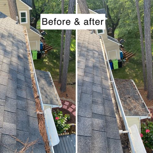 Gutter Guards Specialist, Pedro, did an amazing jo