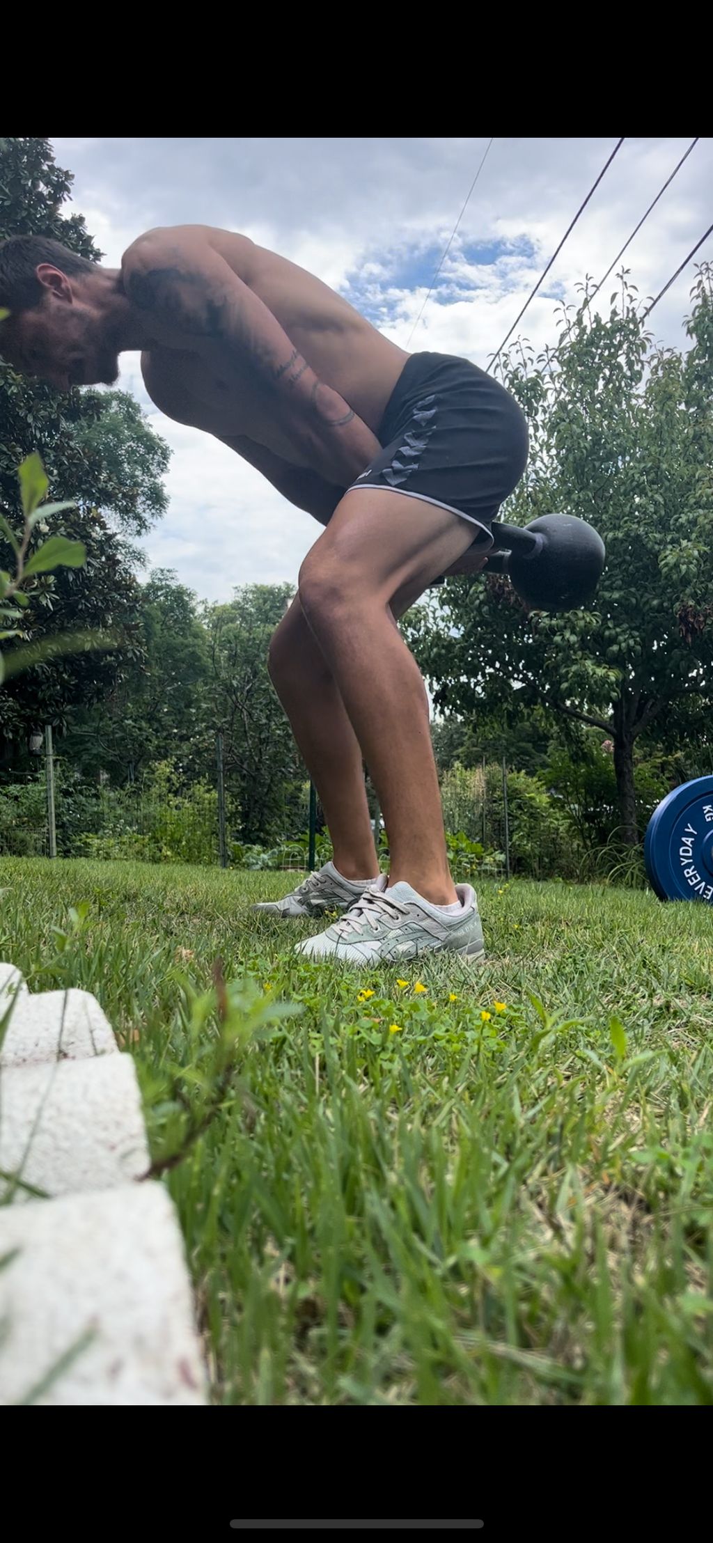 hip hinge :  posterior chain work