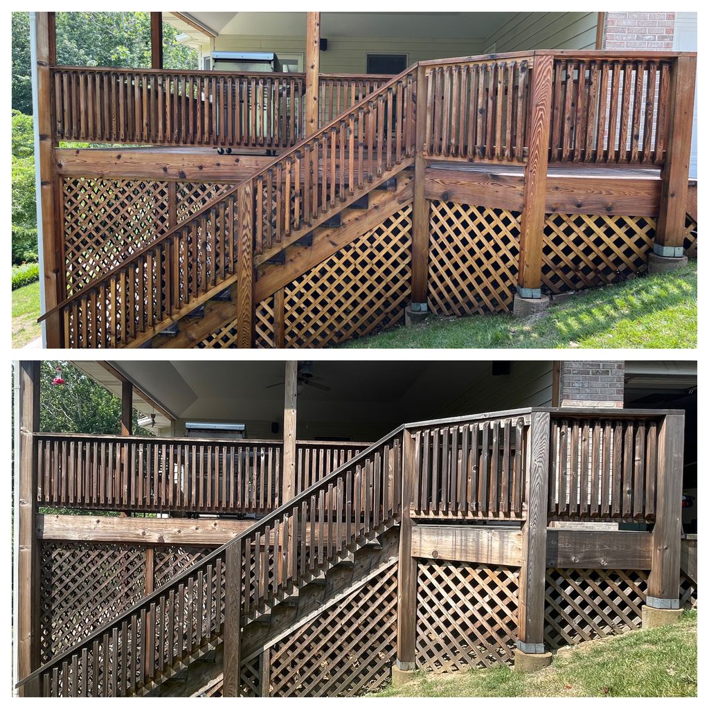 Deck Staining and Sealing