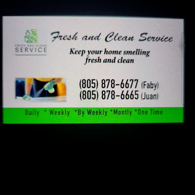 Avatar for Fresh And Clean Service