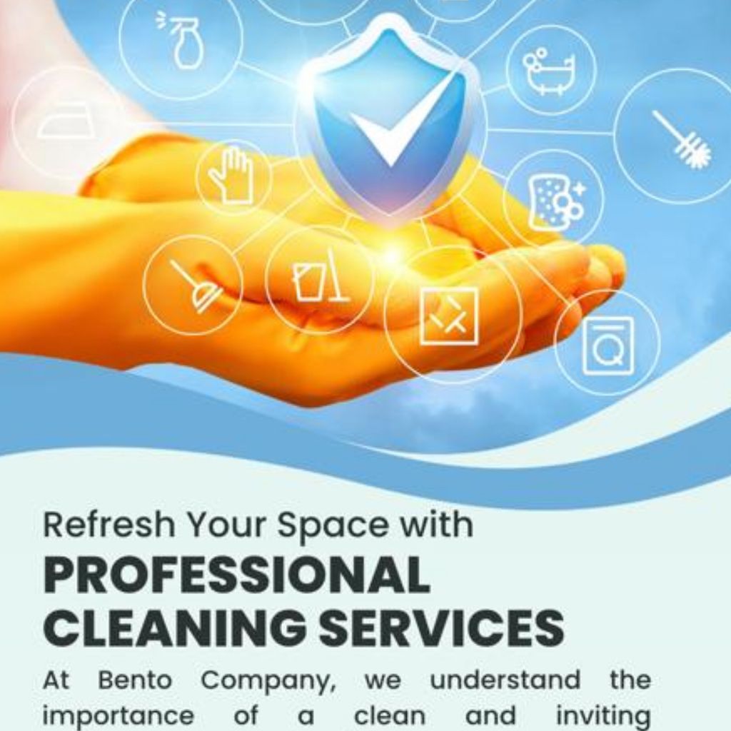 PROFESSIONAL CLEANING SERVICES At Bento Company
