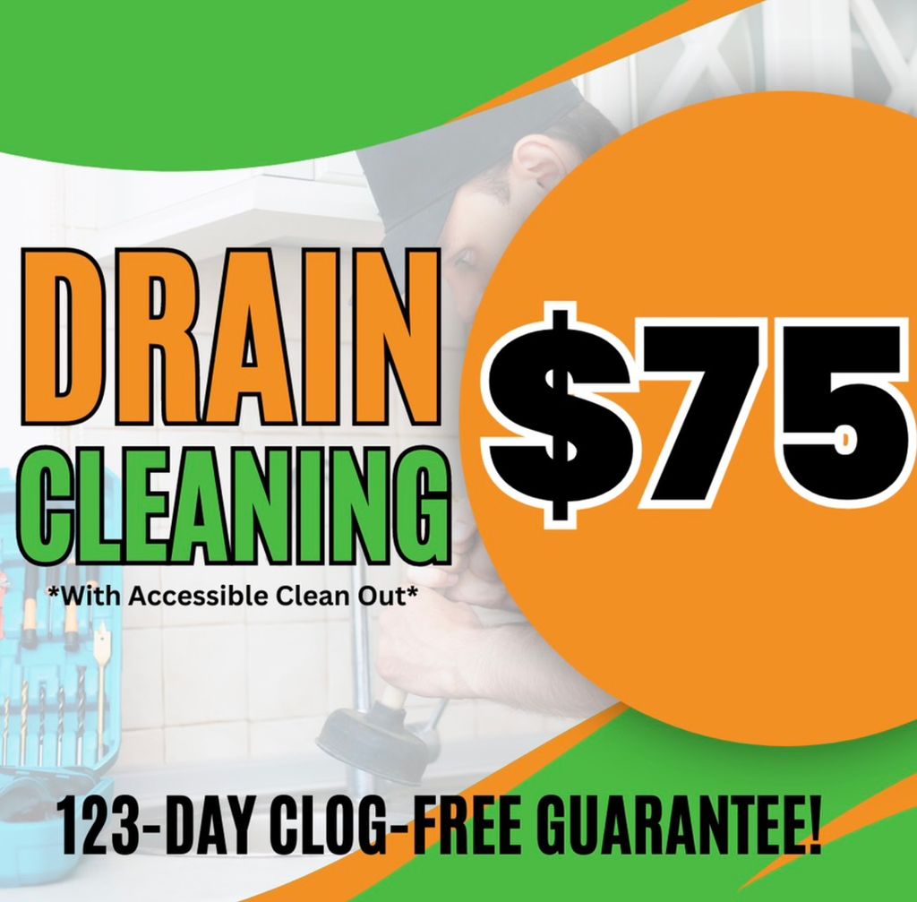 $75 Drain Cleaning Special!