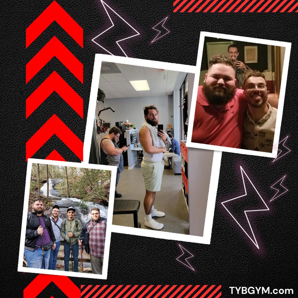 Gabe lost over 100 lbs!!