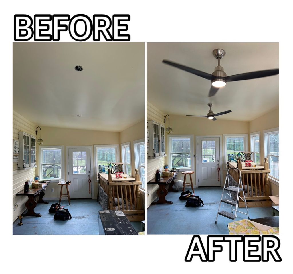 Install fans