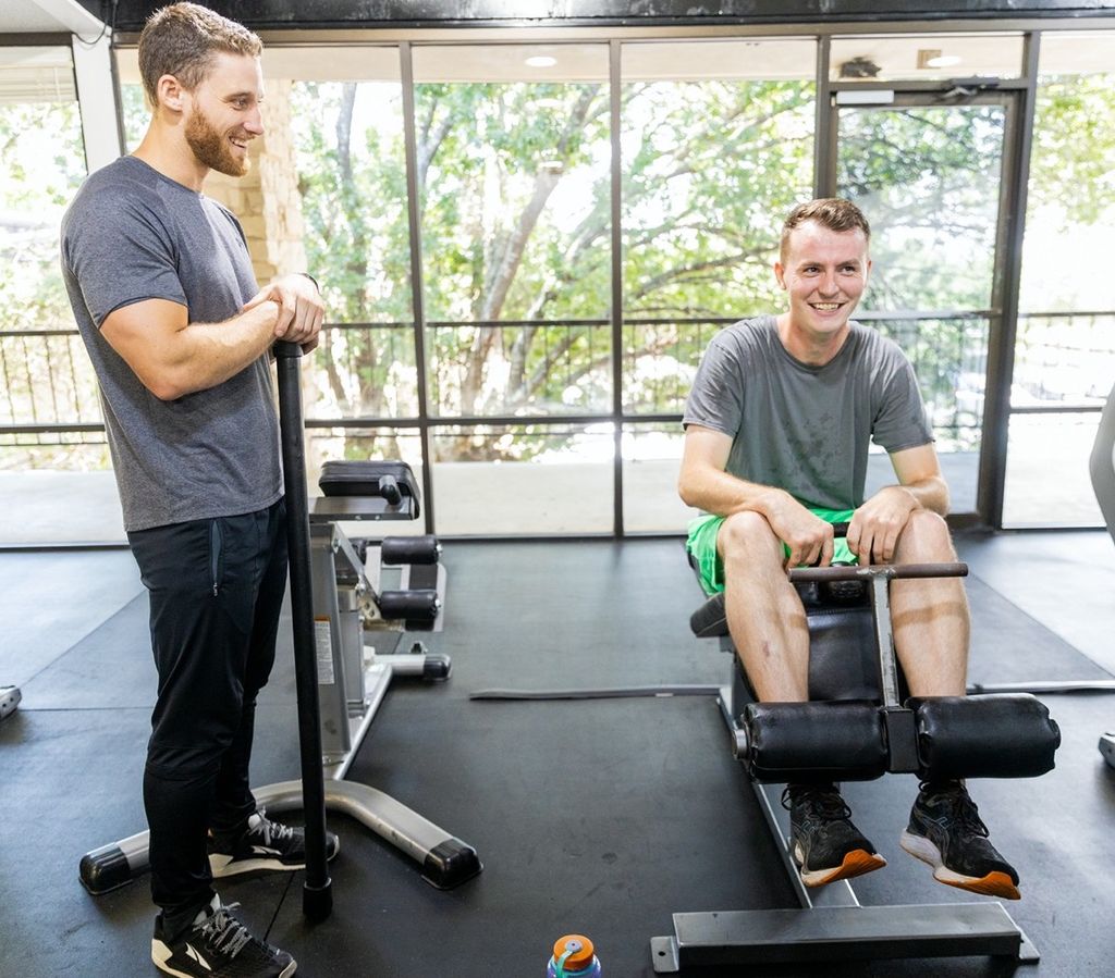 Darren and Peter working on core. 