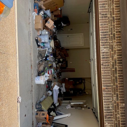 The junk removal from your garage was efficiently 