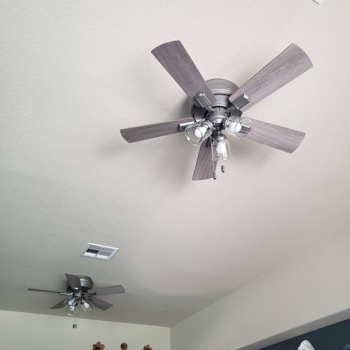 Marco did a great job replacing five fans in my ho