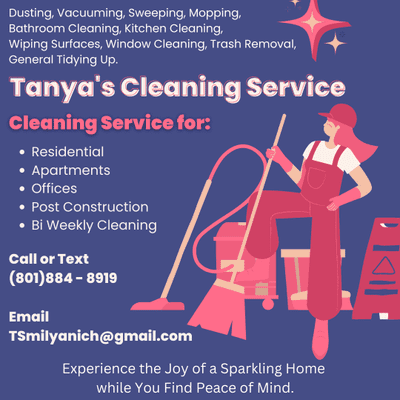 Avatar for Tanya`s Cleaning Service