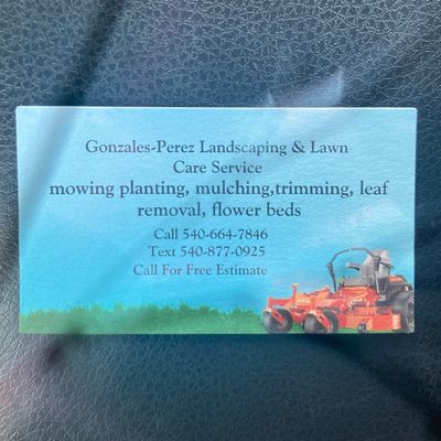 Avatar for Gonzales-perez landscaping