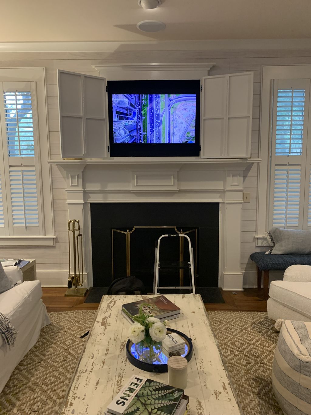 Fireplace Wall Mount TV