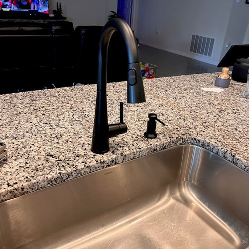 Very happy with my new faucet! Rise Home Services 