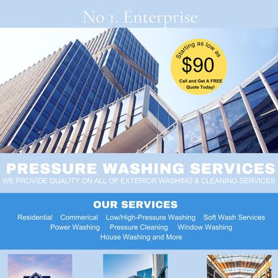 Avatar for No1. Enterprise Pressure Washing Company
