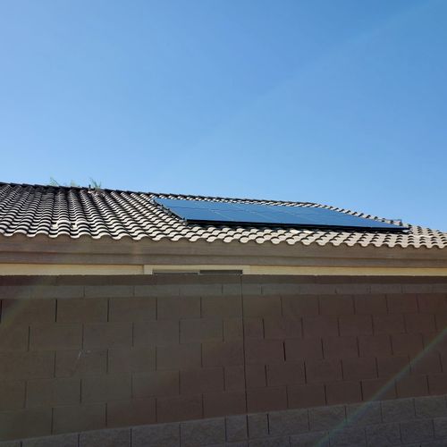 Bryan and crew installed my solar panels over the 
