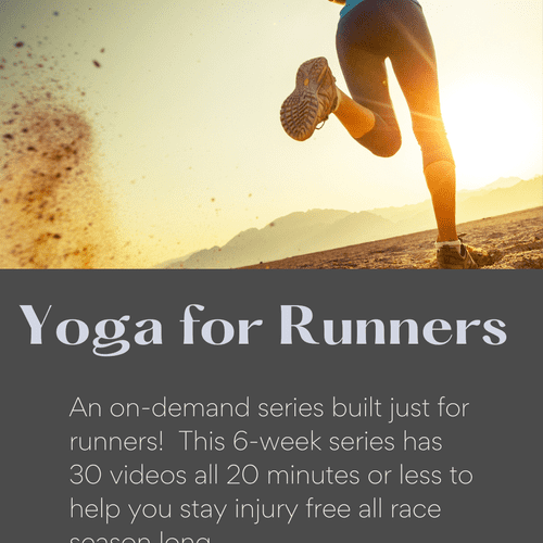 Yoga for runners is an on-demand series built to h