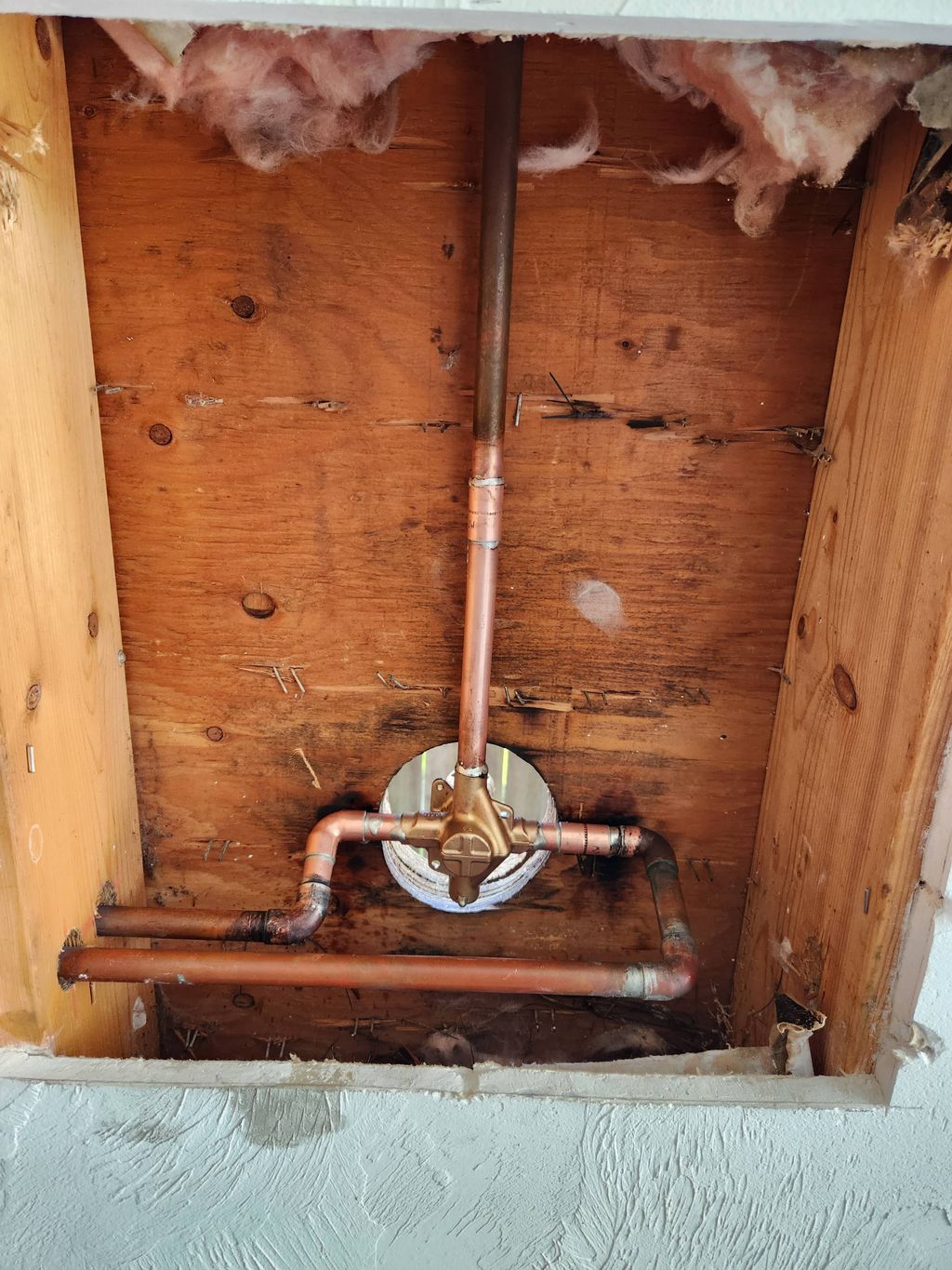 Replacement of outside shower Valve and Trim