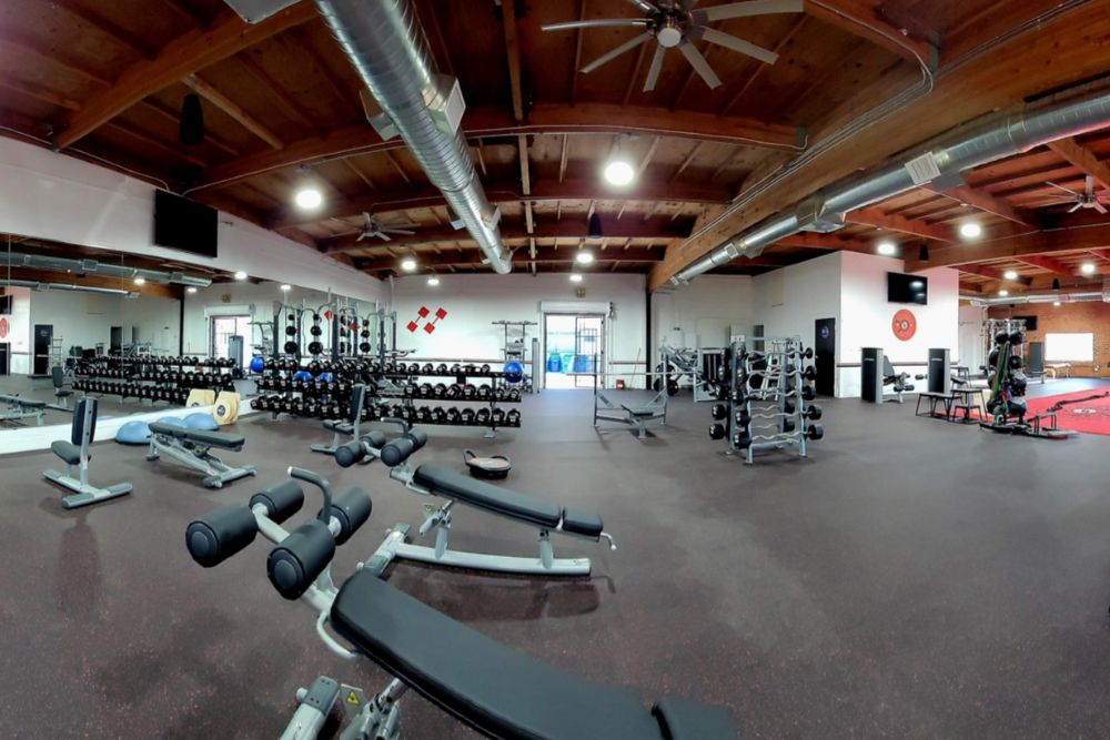 Our Free Weight Area!