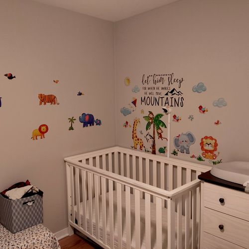 I hired them to paint the room of my son, and they