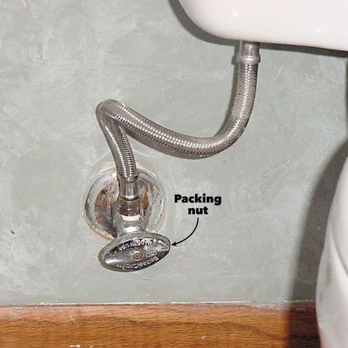 repair-replace toilet valve