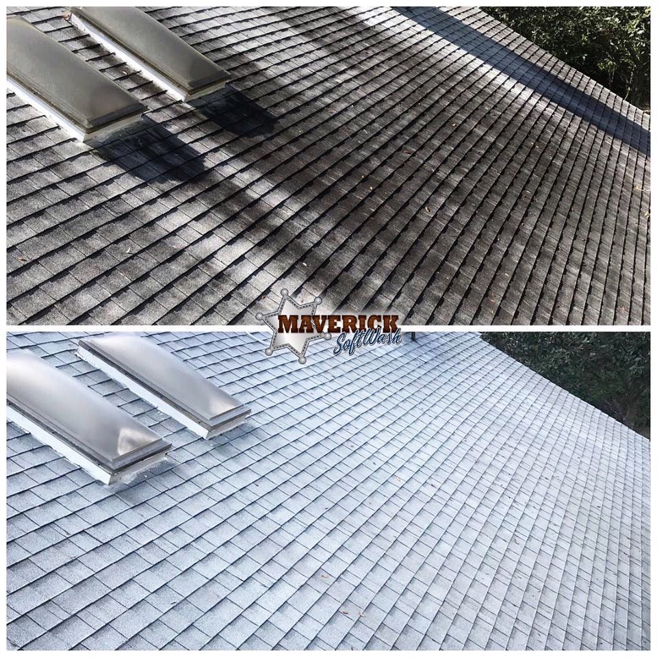 Asphalt Shingle Roof Cleaning