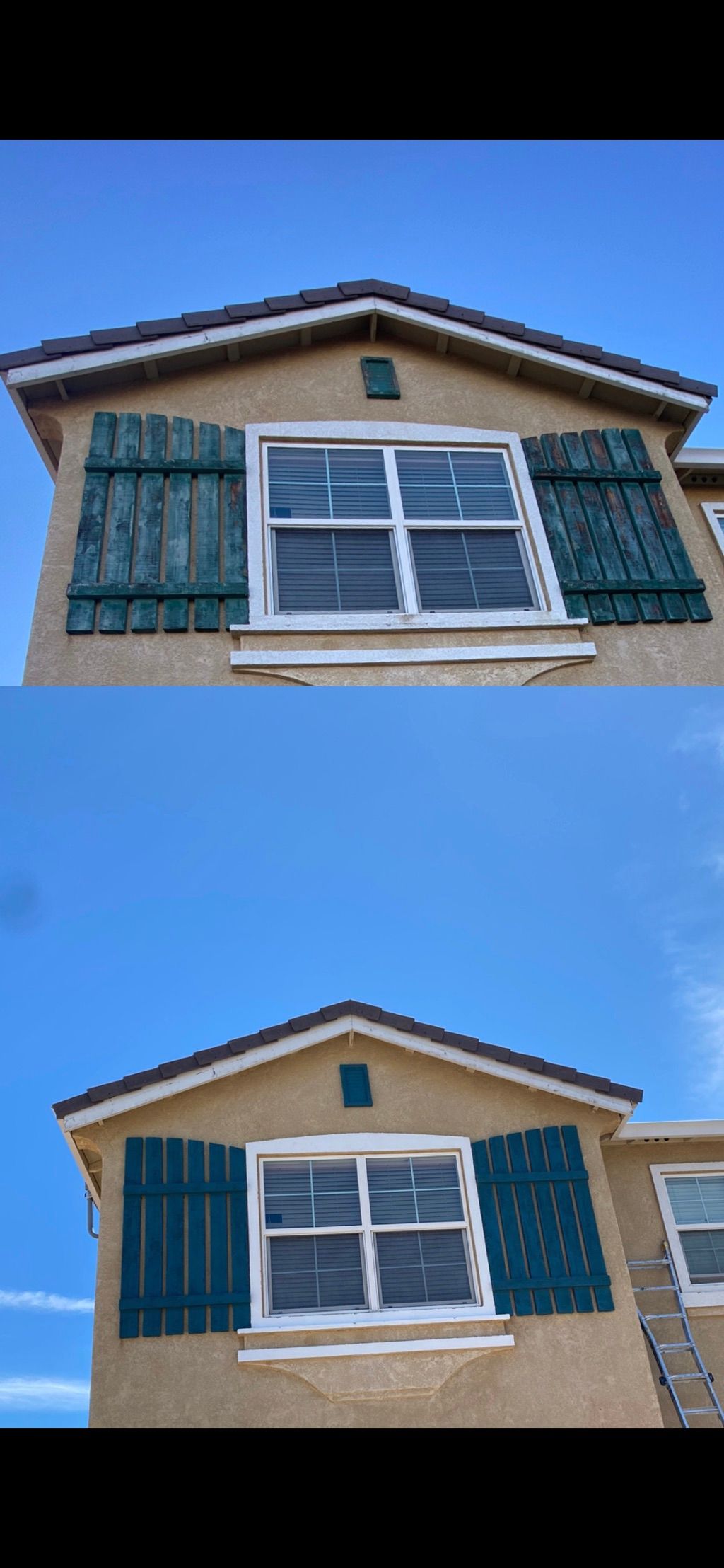 Restore/Paint- Panels, vent, and trim.