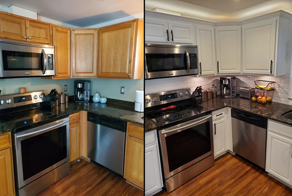 Kitchen Tile and Cabinet Remodel