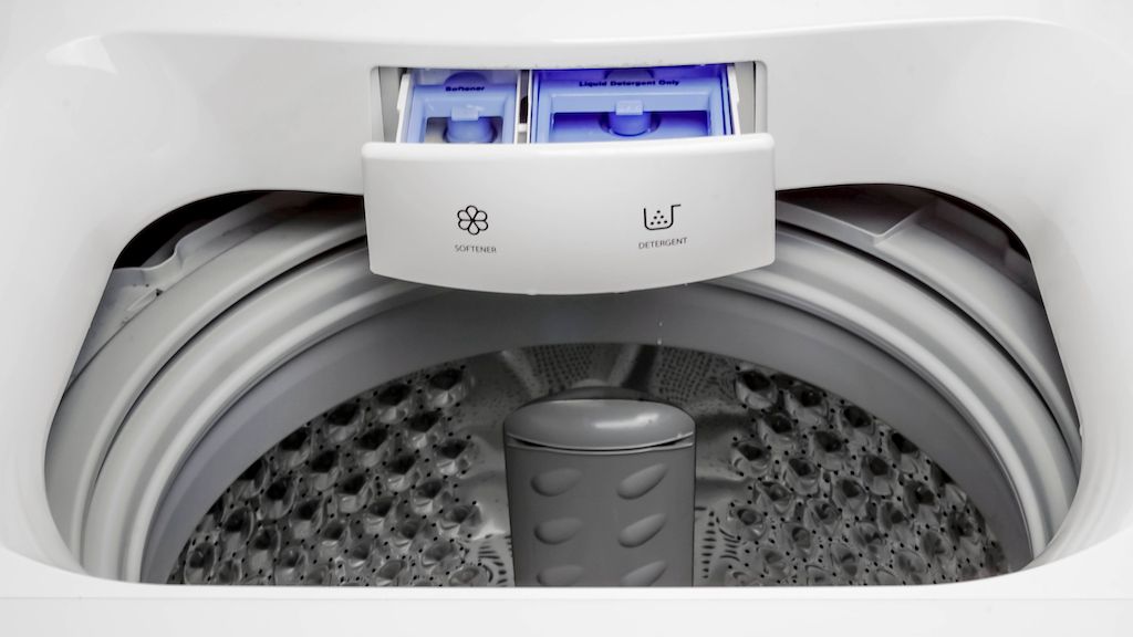 detergent dispenser on top load washing machine