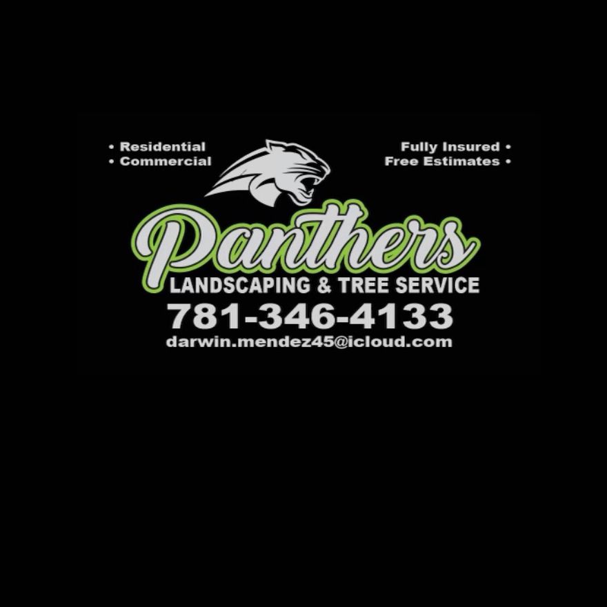 Panthers, landscaping, and tree service