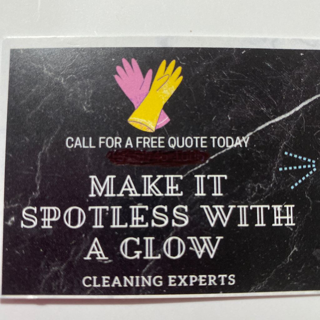 Make it spotless with a Glow