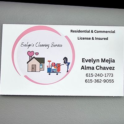 Avatar for Evelyn's cleaning service: