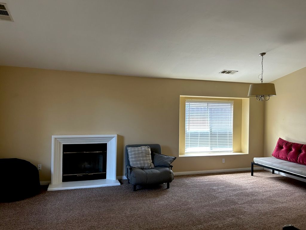 Move in cleaning. Walls, light fixtures, baseboard