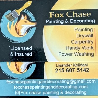 Avatar for Fox Chase Painting & Decorating